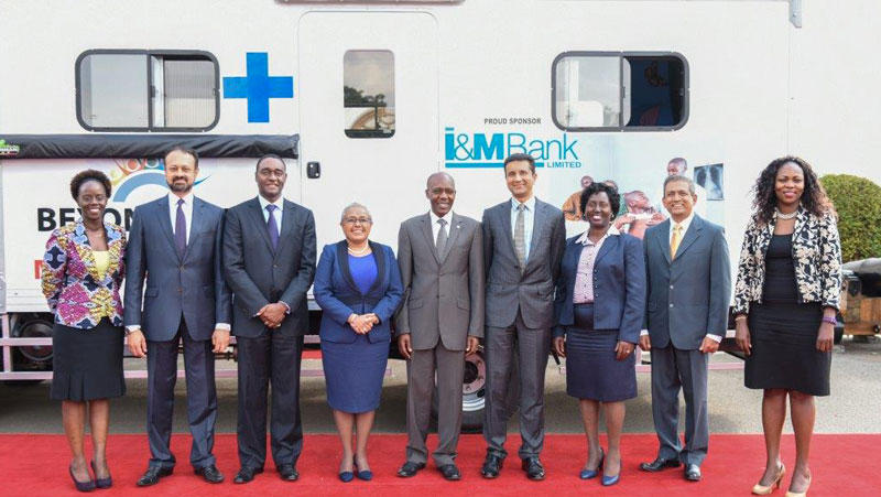 Beyond Zero Campaign Mobile Clinic Handover