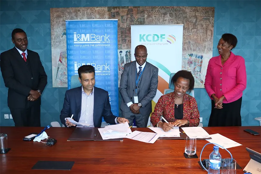KCDF and I&M Bank Foundation Partnership