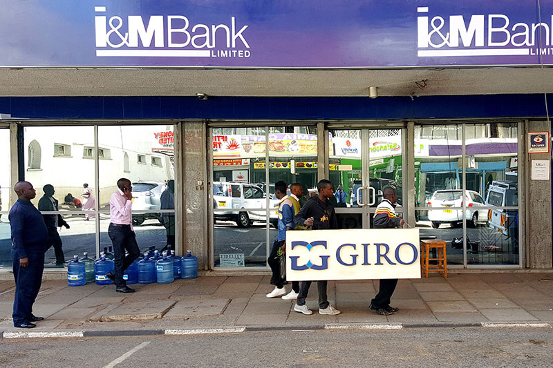 Successful acquisition: Former Giro Commercial Bank branches now sporting I&M Bank branding