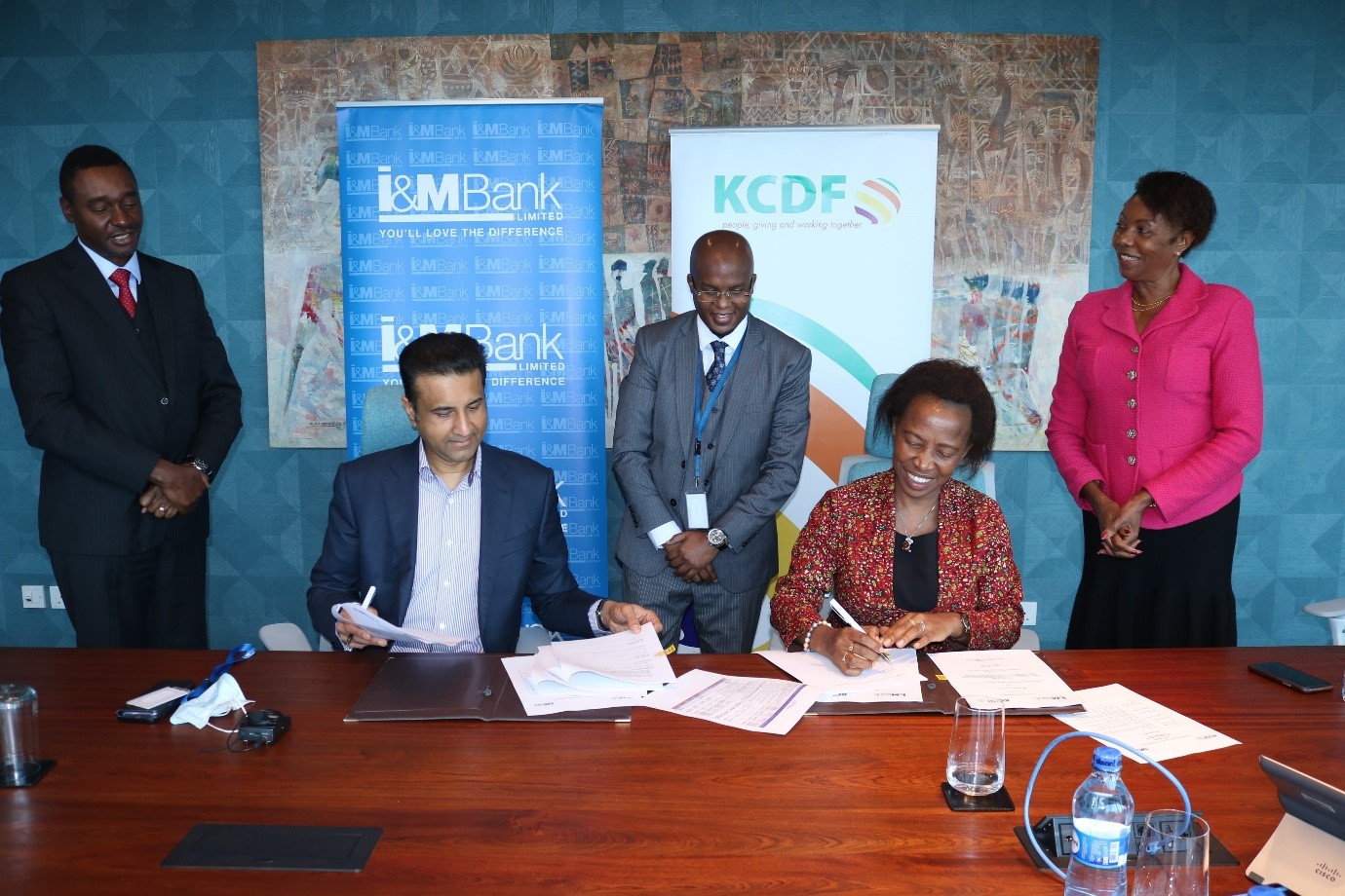KCDF and I&M Bank Foundation Partnership
