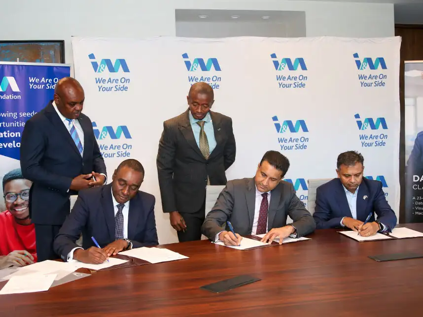 I&M Foundation, Moringa School in a grant partnership to create job opportunities in the digital space.