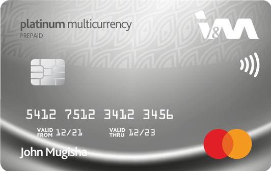 The new I&M MasterCard Multicurrency Prepaid Card