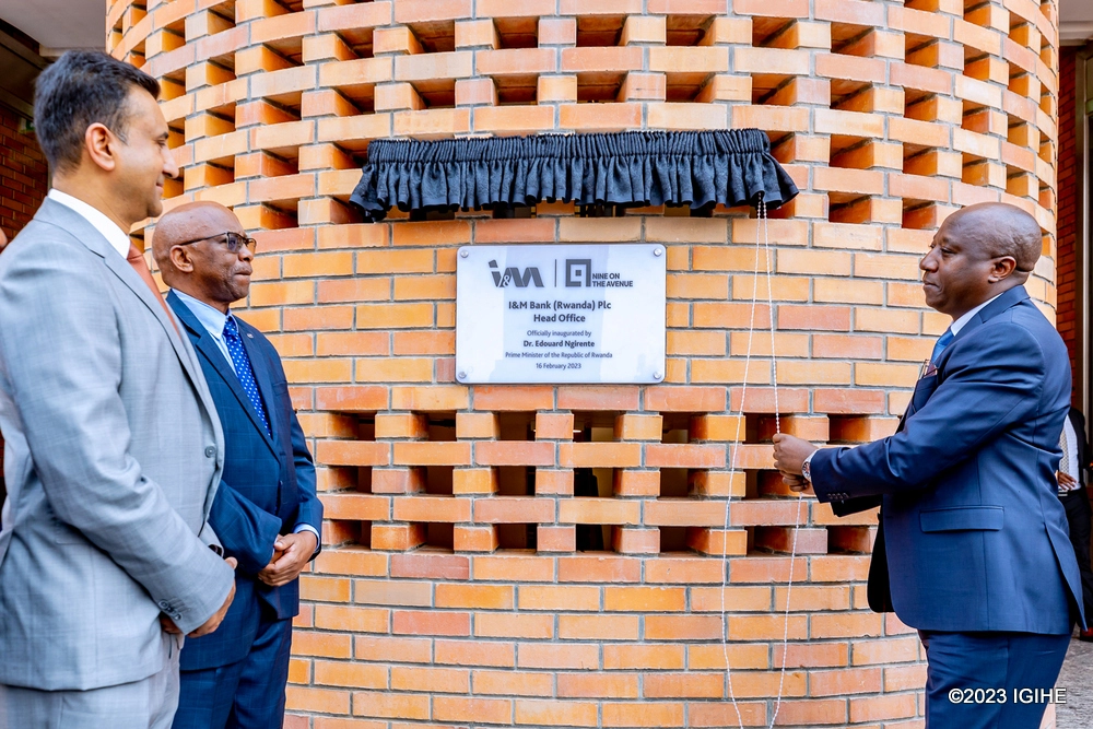 Prime Minister Dr. Edourd Ngirente inaugurated the iconic headquarters of I&M Bank (Rwanda) Plc.