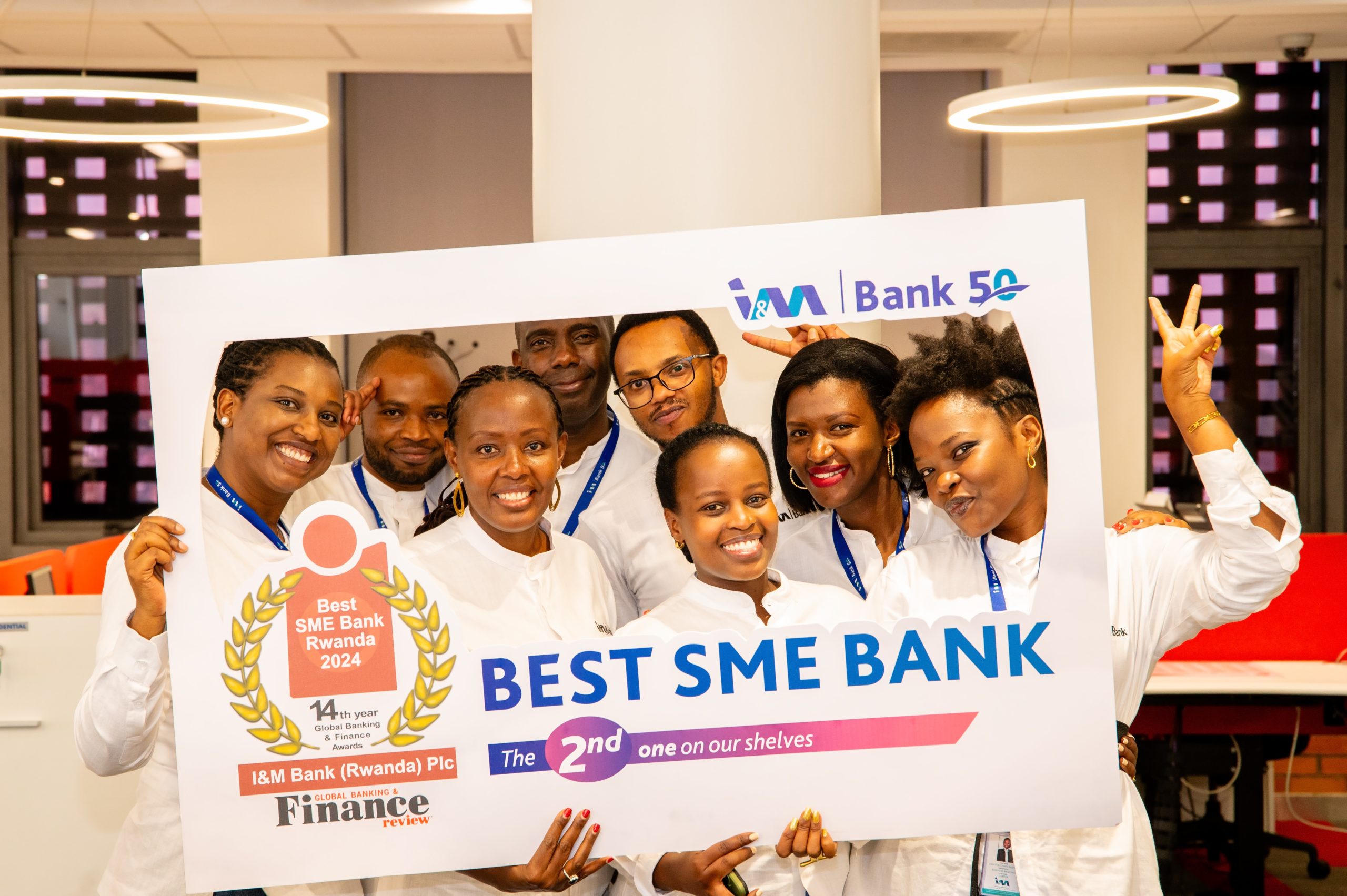 I&M Bank Rwanda PLC wins Best SME Bank in Rwanda award for the second time