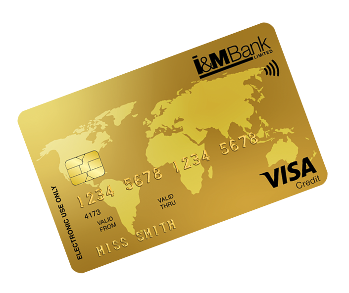 I&M Bank Tanzania - I&M Visa International Gold Card