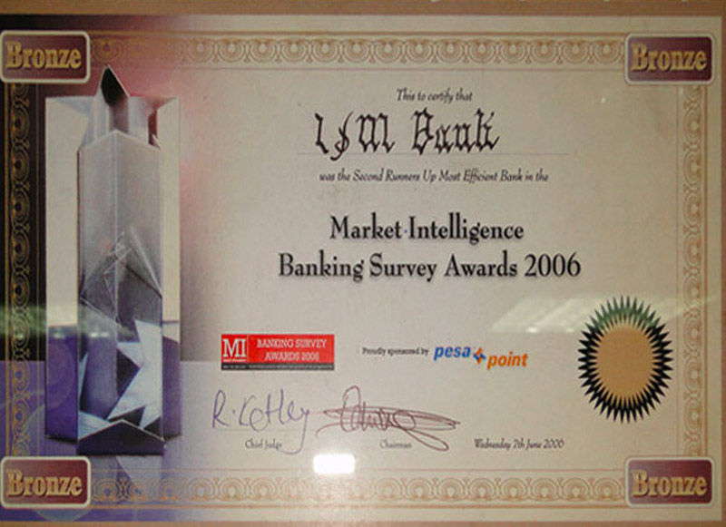 2006: Banking Awards