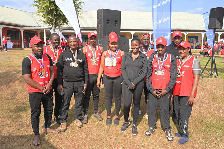 Hundreds Participate in I&M Bank Sponsored 10th Kids of Africa Run edition aimed at improving menstrual hygiene